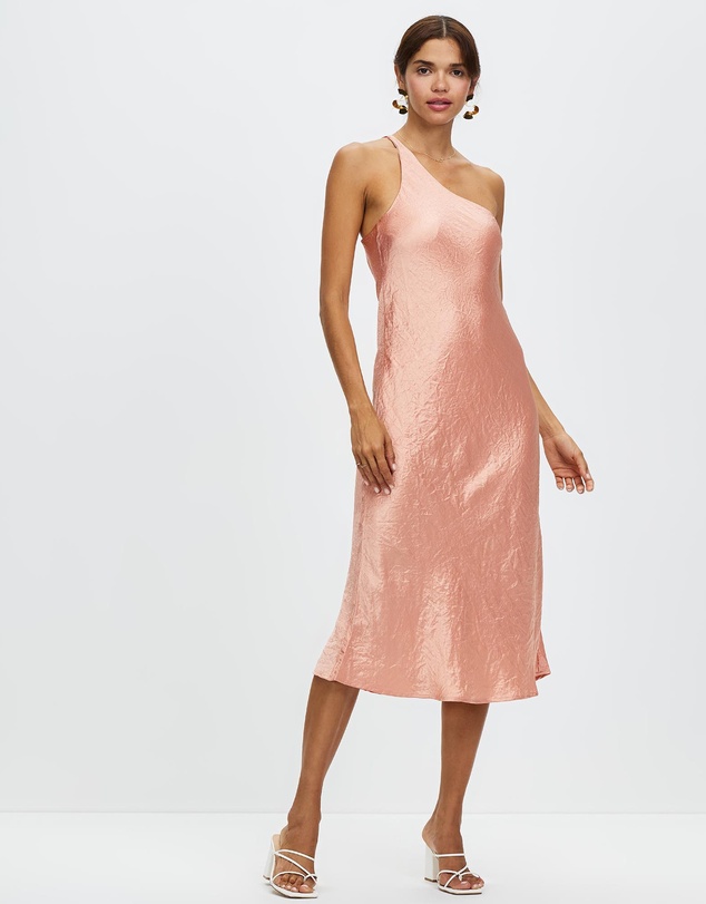 Third Form - Crush Bias One Shoulder Dress