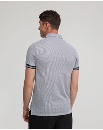 Oxford - Milo Cotton Jersey Printed Polo
