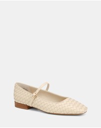 Wittner - Annie Woven Leather Mary Janes