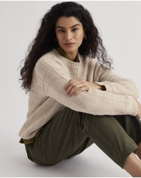 Seasalt - Seasalt Cornwall neutrals Hedge Rock Jumper