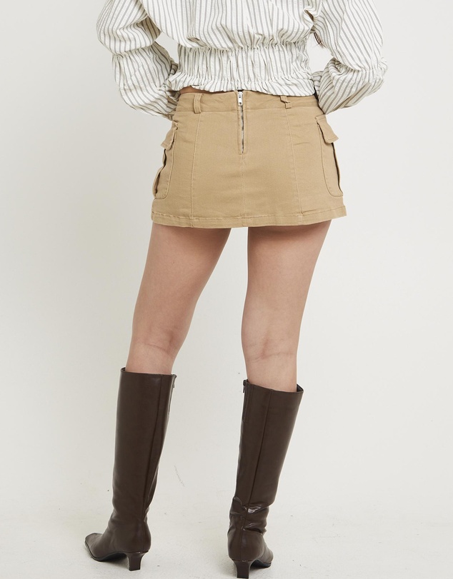 Insight - Cami Cargo Skirt