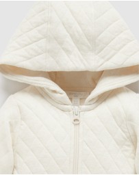Purebaby - Quilted Growsuit-Babies