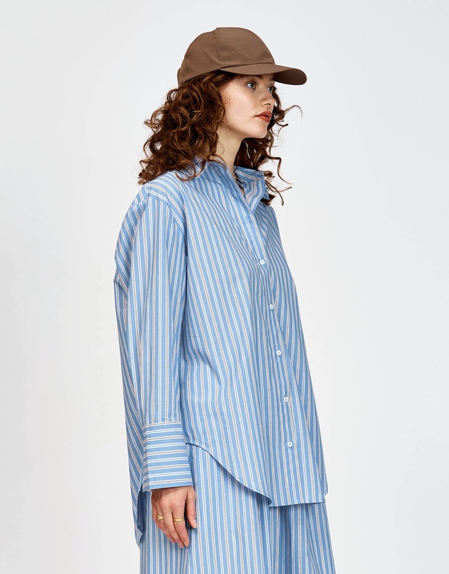 bul - Tallow Shirt Blue Stripe