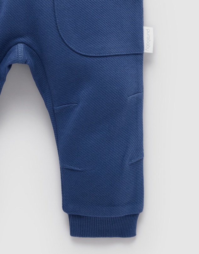 Purebaby - Slouchy Track Pant -Kids-Babies
