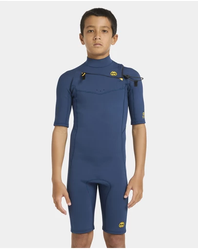Billabong - Boys 8 to 16 2/2Mm Absolute Natural Chest Zip Gbs Springsuit