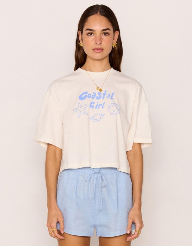 MINKPINK - Coastal Boxy Tee