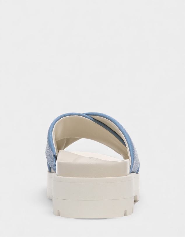 Vionic - Vesta Flatform Lug Sandal - Blue Shadow