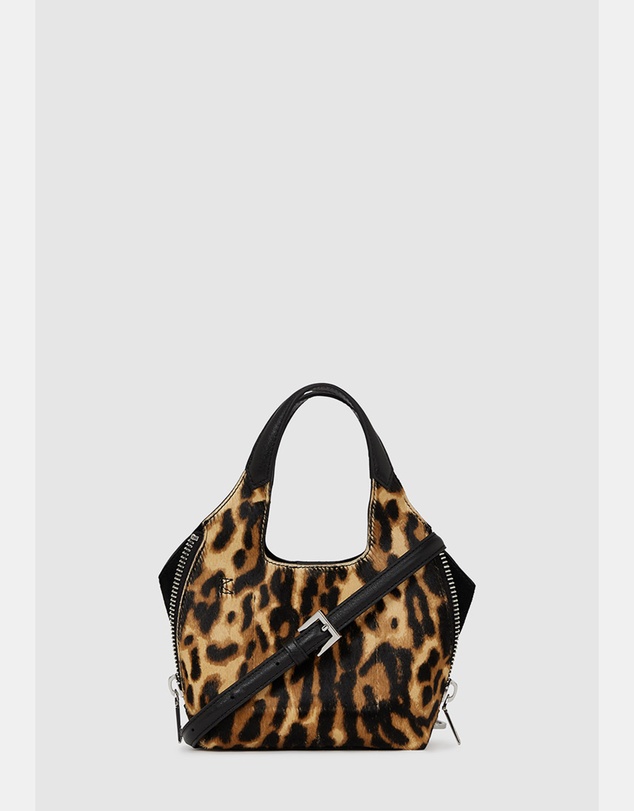 Karl Lagerfeld - K/Hardware Leopard Mini Tote Bag