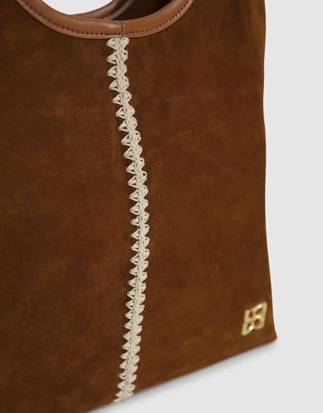 Belle & Bloom - Back To Friends Suede Shopper