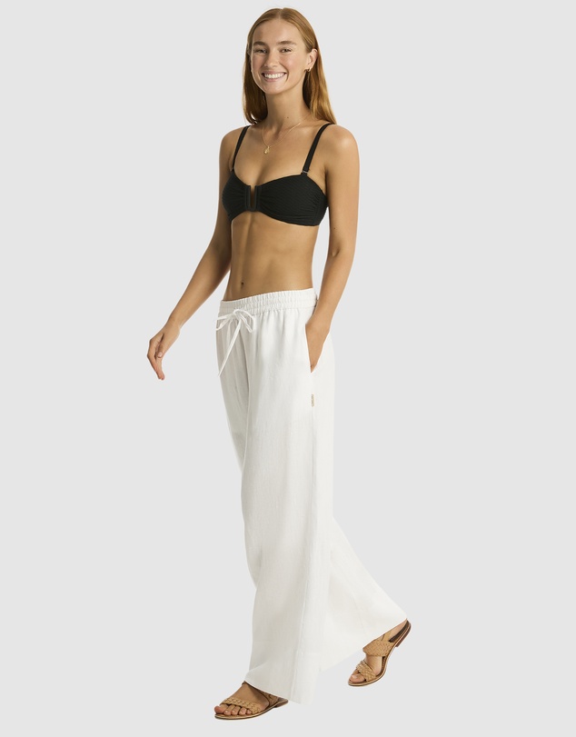 Sea Level Australia - Tidal Linen Palazzo Pant