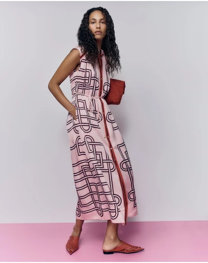 Sportscraft - Rhodes Print Shirt Dress