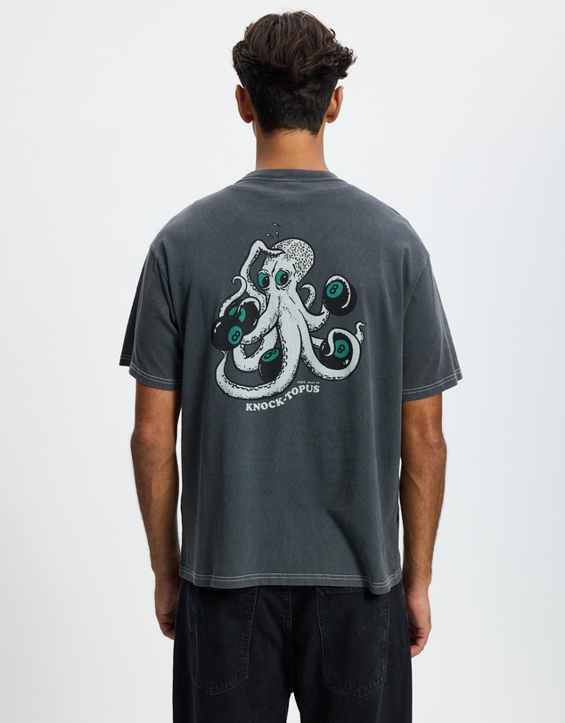 Nudie Jeans - Koffe Knock Topus T-Shirt
