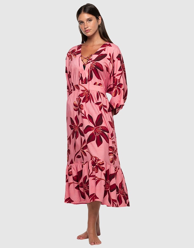 Nip Tuck Swim - Solstice Corrimal One Size Maxi Dress