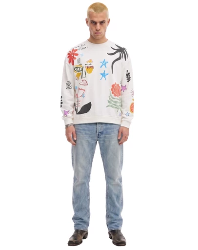 THE TALES - Illustrated Postcards Sweater