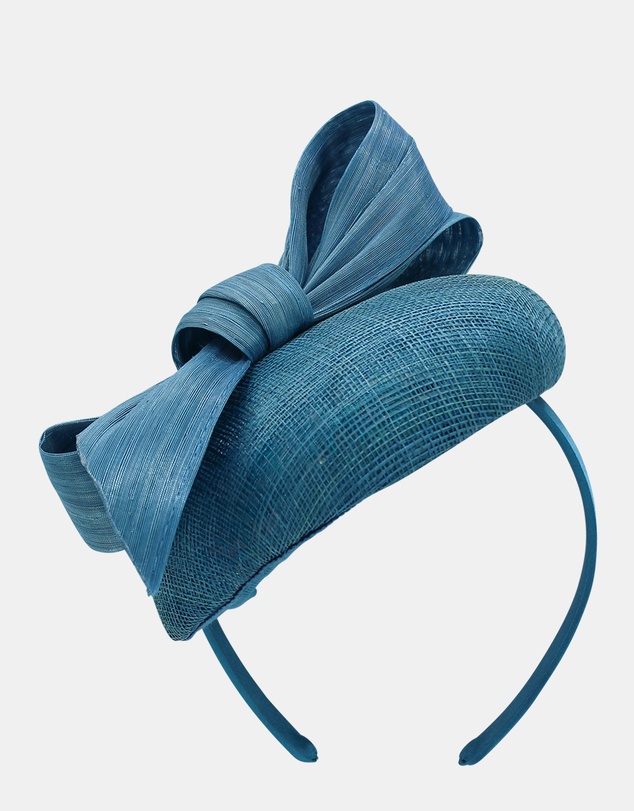 Morgan & Taylor - Rosie Fascinator in Teal Green