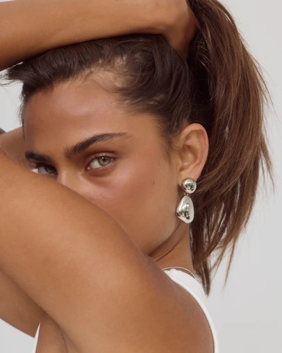 CENDRE - Cora Earrings Silver