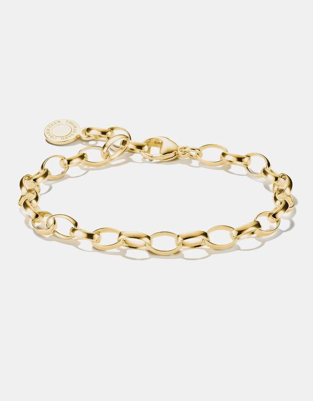 THOMAS SABO - Gold-Tone Stainless Steel Charm Club Bracelet
