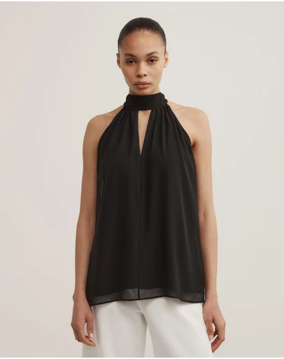 Witchery - Halter Tie Back Top