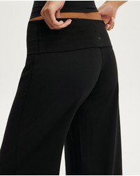 Cotton On Body Active - Ultra Soft Roll Over Wide Leg Pant