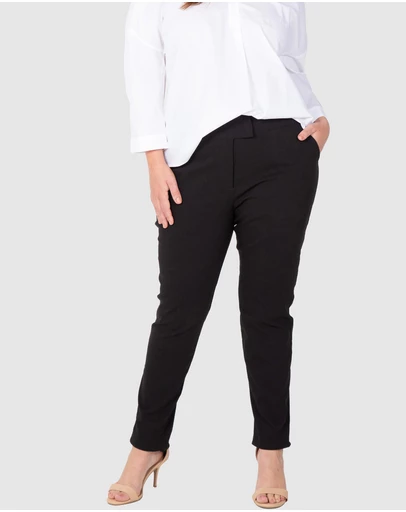 Love Your Wardrobe - Stretch Bengaline Tummy Tuck Pants
