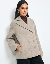 AERE - Herringbone Coat