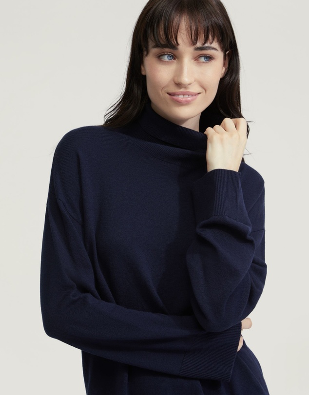 Oxford - Totti Oversize Turtle Neck Knit