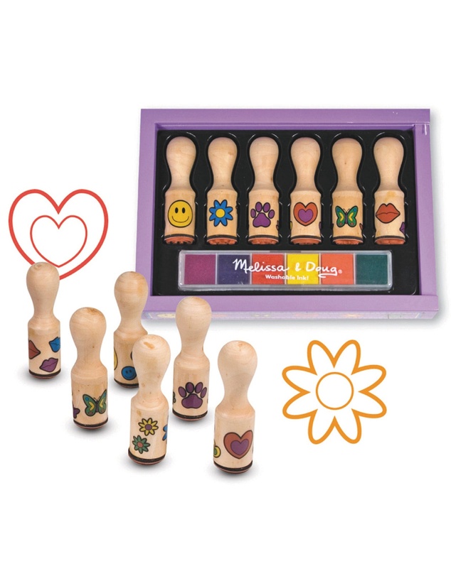 Melissa and Doug - Happy Handle Stamp Set