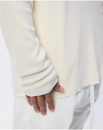 Surrounded By Ghosts - The Aradite Slim Rib Knit Long Sleeve T-Shirt