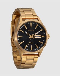 Nixon - Sentry Solar Stainless Steel