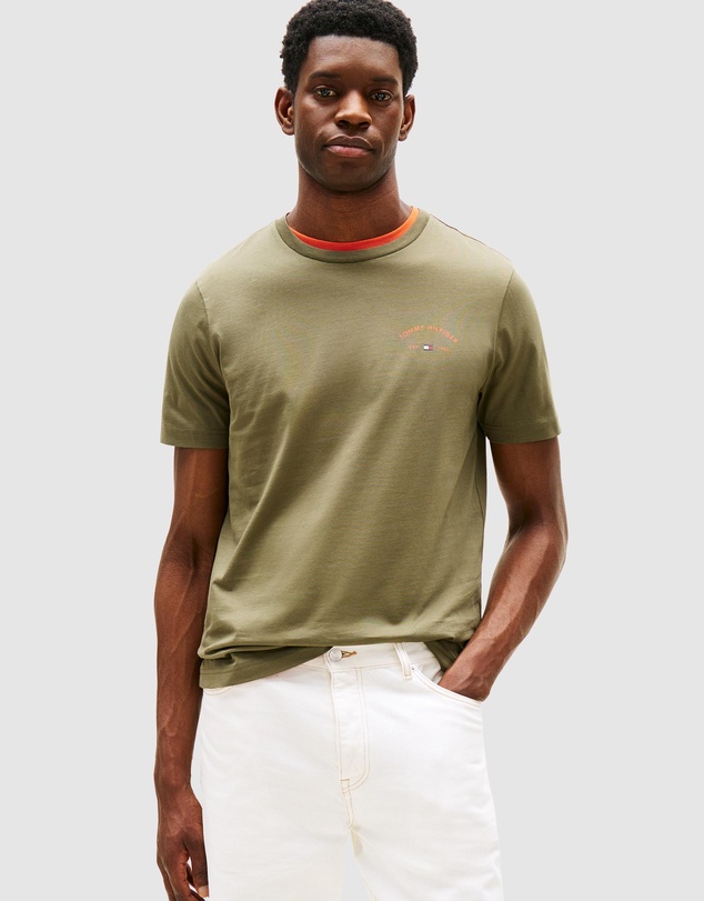 Tommy Hilfiger - Palm Tree Back Graphic T-Shirt