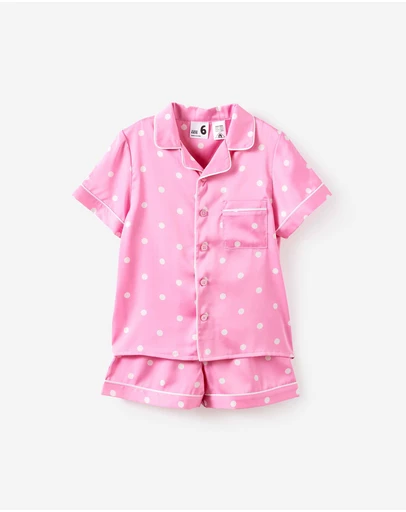 Cotton On Kids - Lullaluxe Short Sleeve Pj Set