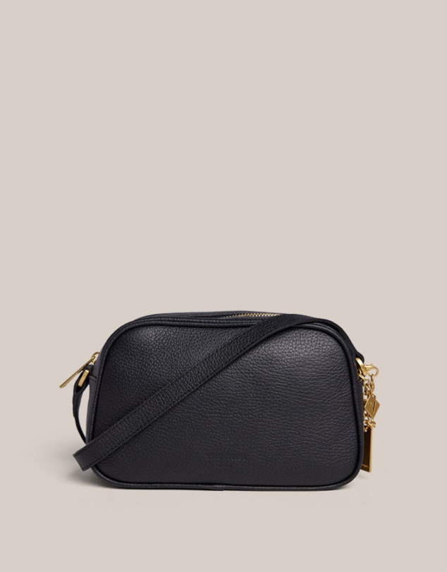 VESTIRSI - Vera Black Camera Crossbody Bag