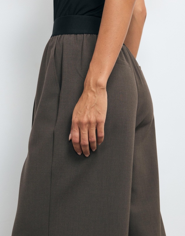 AERE - Arna elastic waist detail pant