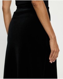 Mossée - Gianna Premium Velvet A-Line Skirt
