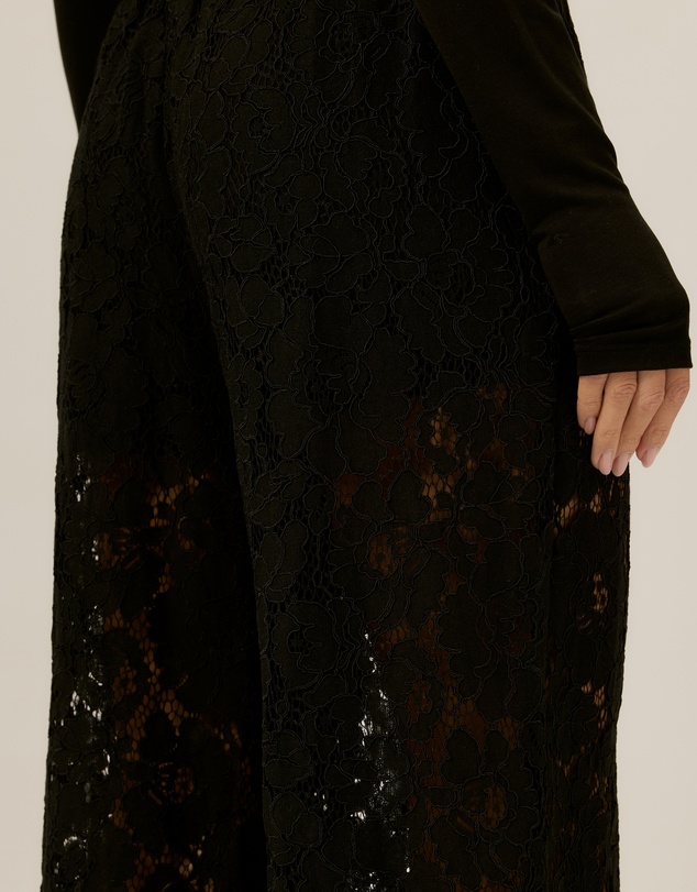 Tussah - Skylar Wide Leg Lace Pants