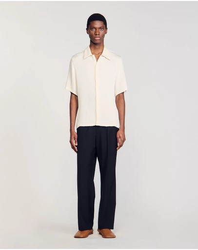 Sandro - Micropleated Mc Shirt