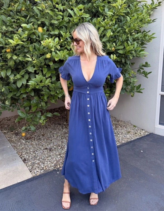 Esther & Co - Korbela Dress - Navy