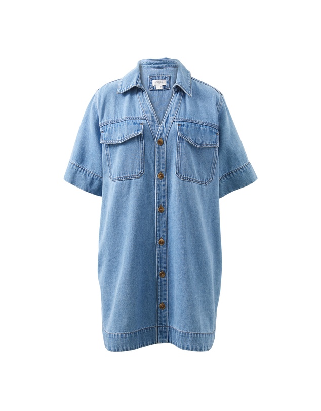 Ceres Life - Sammy Denim Shirt Dress