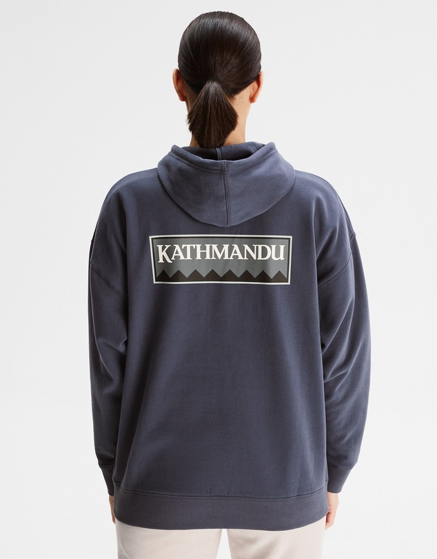 Kathmandu - Heritage Logo Slouchy LT BB Hoodie