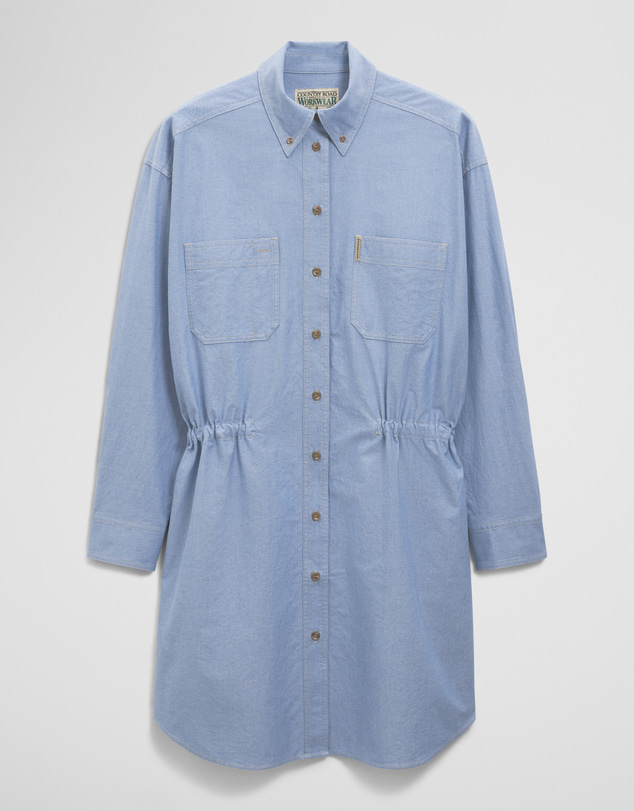 Country Road - Oxford Workwear Shirt Dress