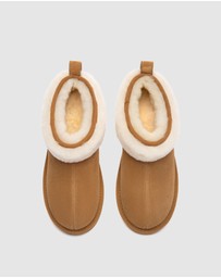 EVERAU - Australian Shepherd Ugg Eirwen Cow Suede Upper UGG Boots