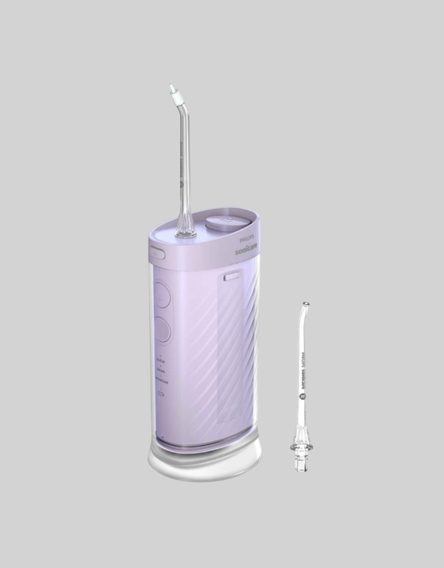 Philips - Philips Sonicare Compact Flosser 1000 Purple
