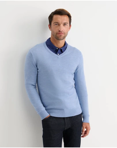 Sportscraft - Merino V Neck Knit