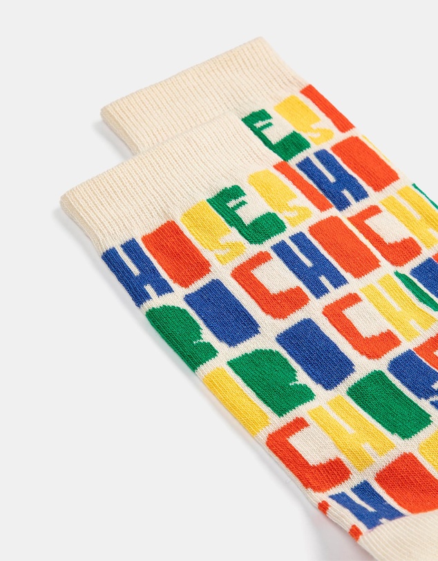 Bobo Choses - Bobo Choses Color All Over Long Socks - Kids-Teens