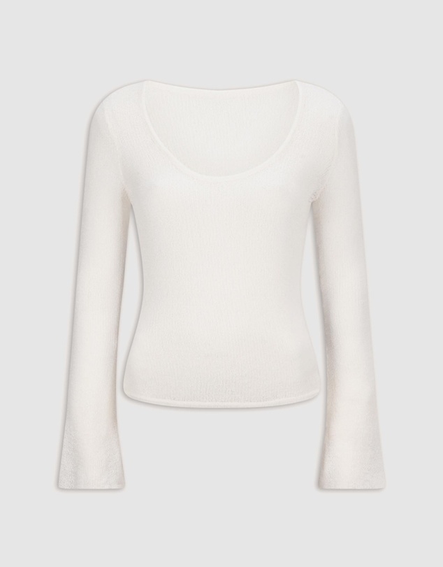 TALA - Beach Knit Long Sleeve Top
