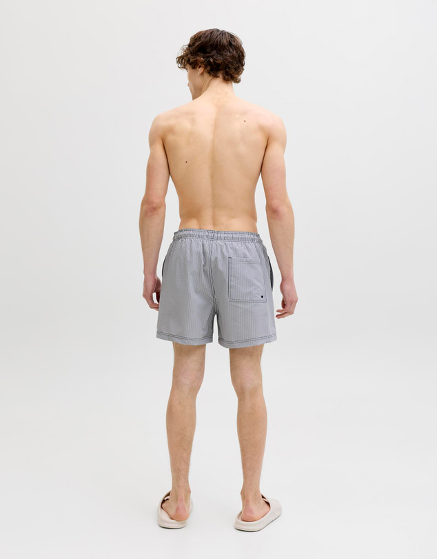 Jack & Jones - Maui Ocean Seersucker Swim Shorts
