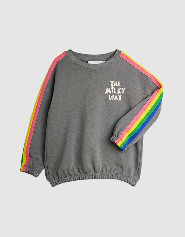 Mini Rodini - The Milky Way Rainbow Panel Sweatshirt - Babies-Teens