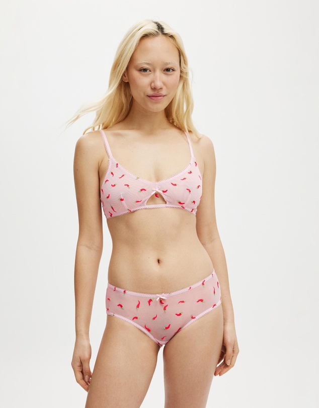 Cotton On Body - Maeve Mesh Triangle Bralette