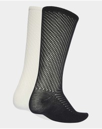 adidas Originals - CROCHET CREW SOCKS 2 PAIRS Womens