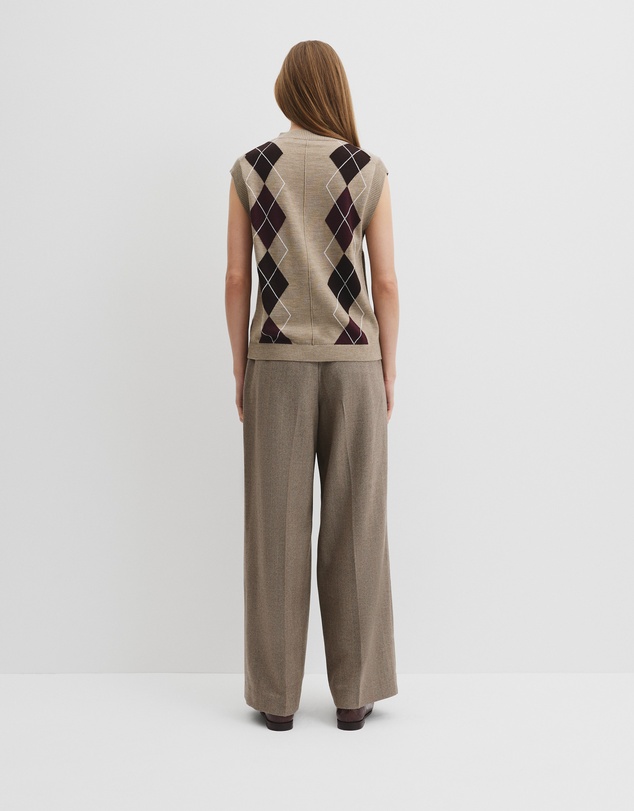 Country Road - Argyle Knit Vest